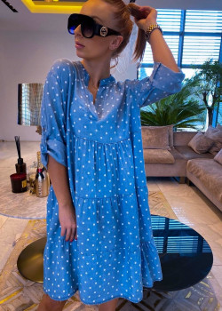Tunika Kleid NATALY Blau