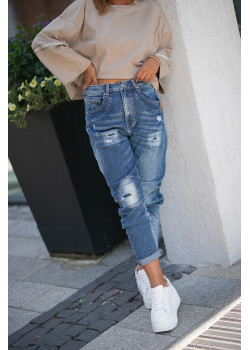 Jeans von BASTET Blau