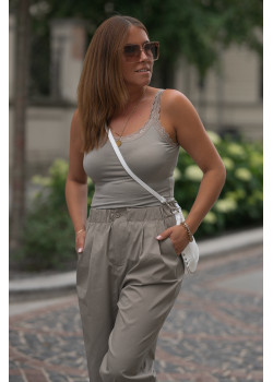 BASIC TOP BASTET fango/beż