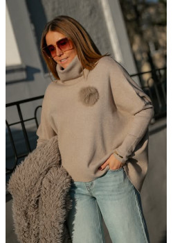 Rollkragenpullover von...