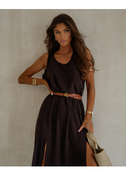 Maxi Kleid von ME GUSTA Braun