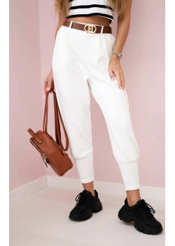 Hose ALADIN Ecru/Weiss