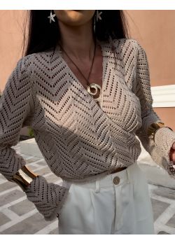 Bluzka wiązana BY ME bez